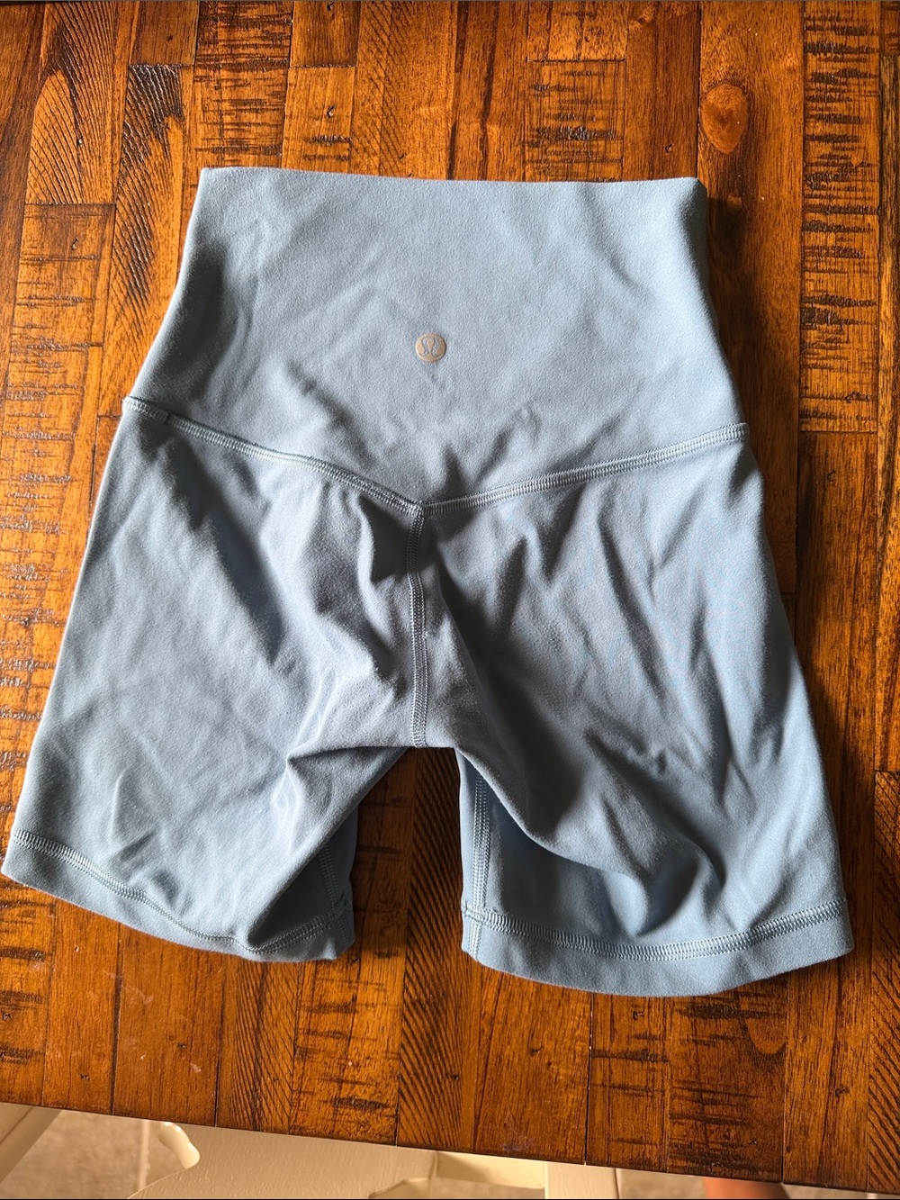 lululemon athletica High-Rise Bike Shorts in Dusty Blue